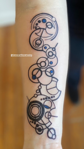 Explore party tattoo ideas, creative tattoo ideas in Tacoma, available at Tsunami Tattoo