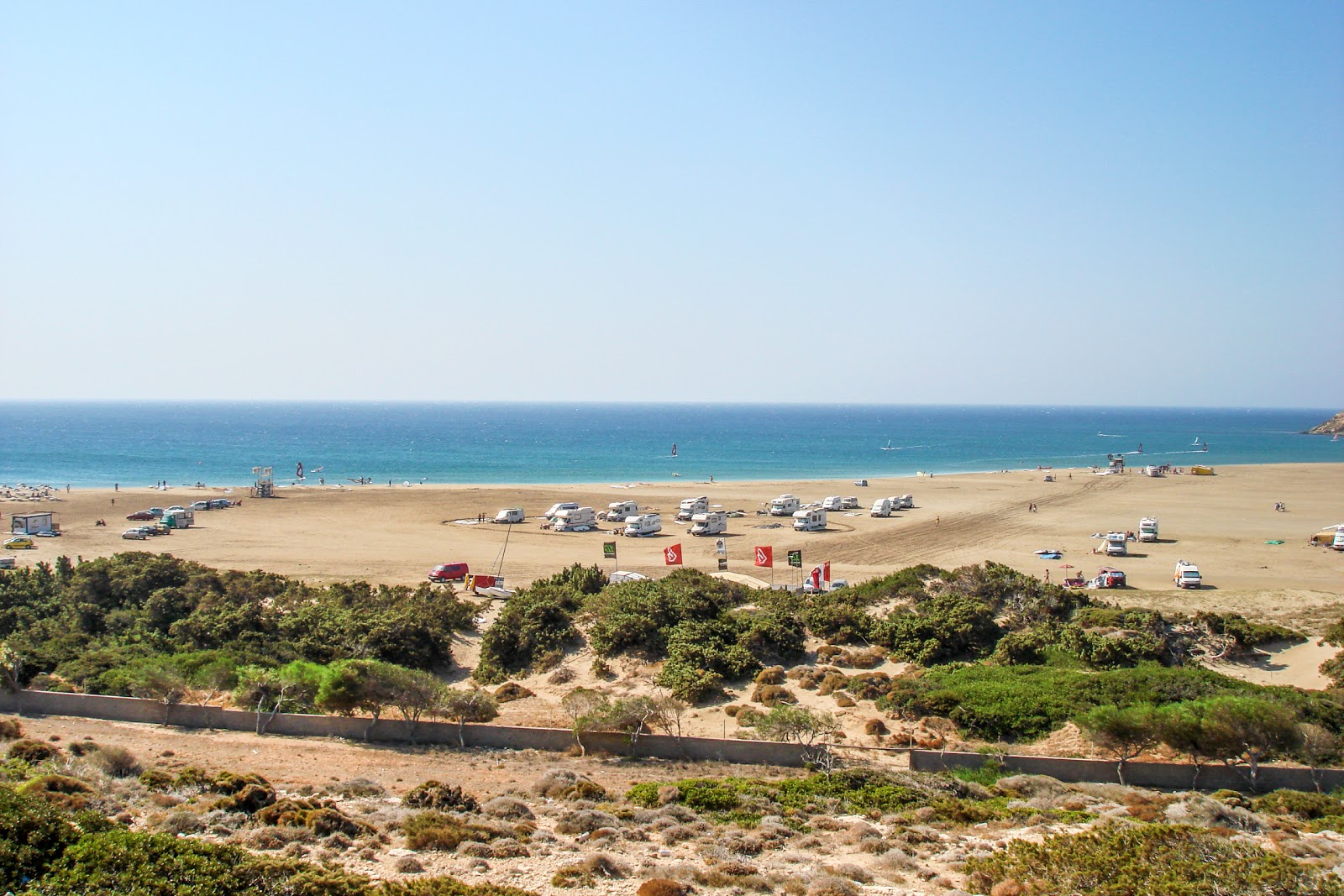 Prasonisi Beach'in fotoğrafı doğal alan içinde bulunmaktadır