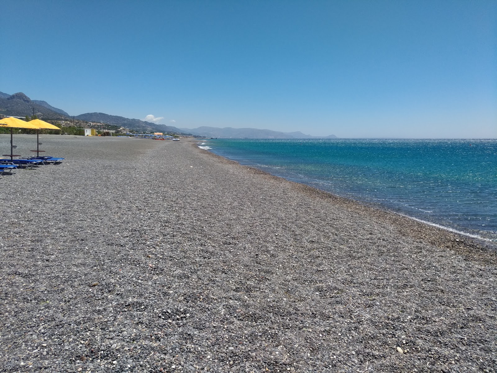 Koutsounari Long beach的照片 带有宽敞的海岸