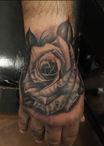 Explore pink panther tattoo ideas, creative tattoo ideas in Mesquite, available at SKIN GALLERY TATTOO