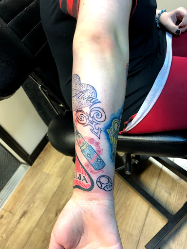 Explore men neck tattoo ideas, creative tattoo ideas in Jefferson, available at Slammin Ink Tattoo