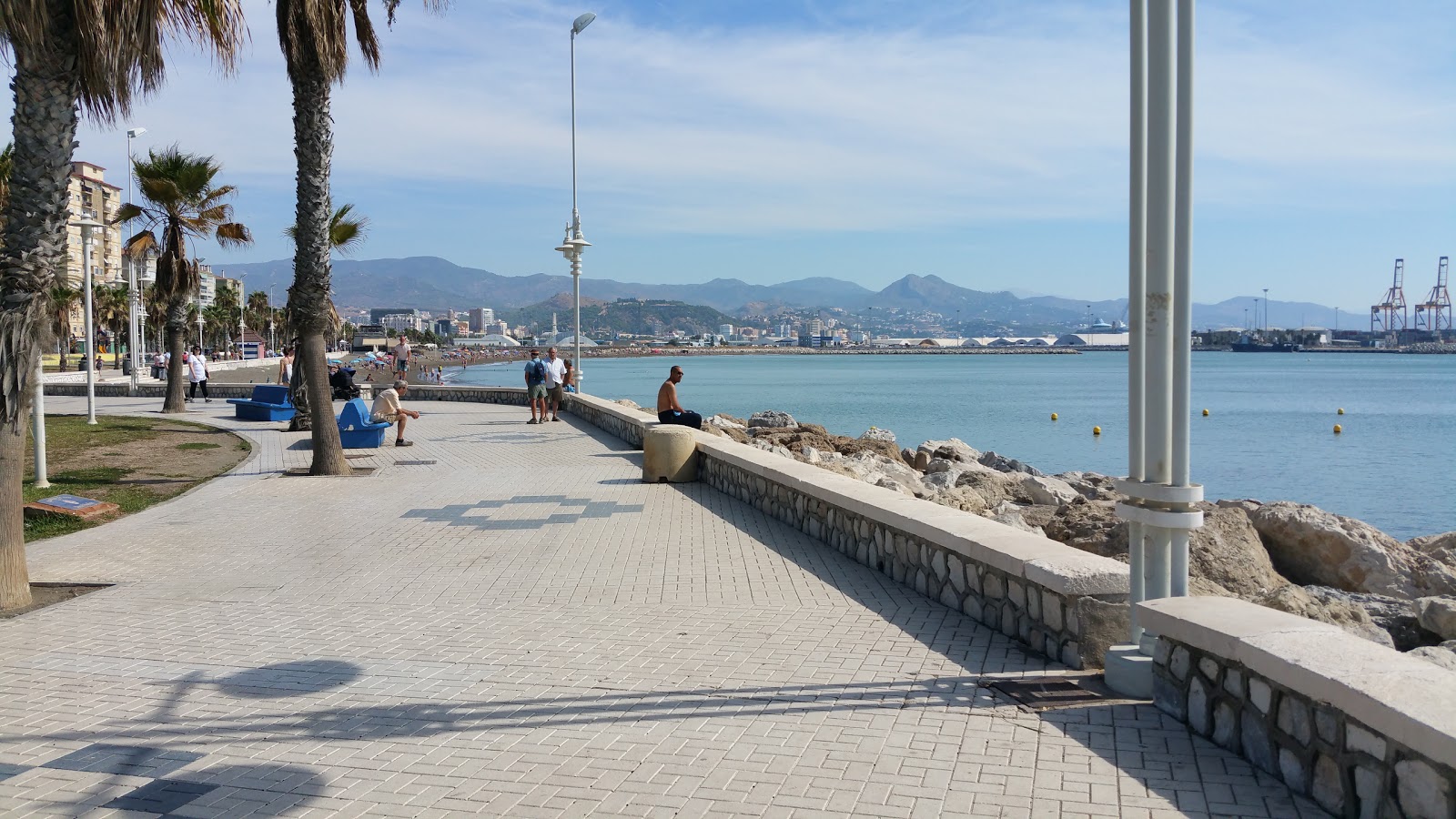 Photo of Playa de la Misericordia and the settlement