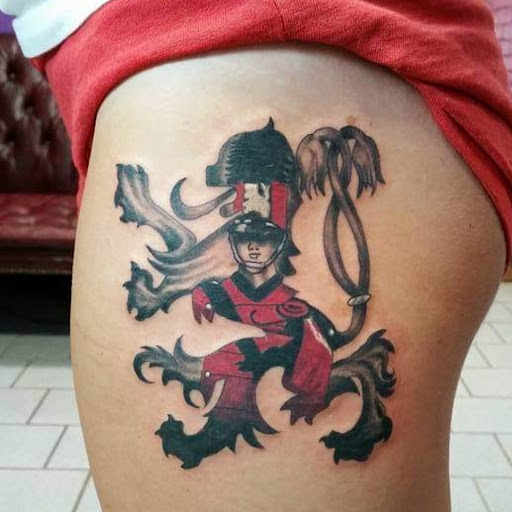 Explore fifth element tattoo ideas, creative tattoo ideas in Vinton, available at Cherry Bomb Tattoo and piercing