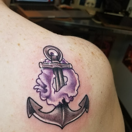 Explore dog groomer tattoo ideas, creative tattoo ideas in Austin, available at Platinum Ink Tattoo & Body Piercing