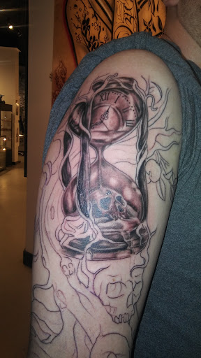 Explore grapevine tattoo ideas, creative tattoo ideas in Seattle, available at Dzul Ink Lounge