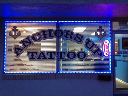 Tattoo Shop «Anchors Up Tattoo», reviews and photos, 720 E Eau Gallie Blvd, Melbourne, FL 32937, USA
