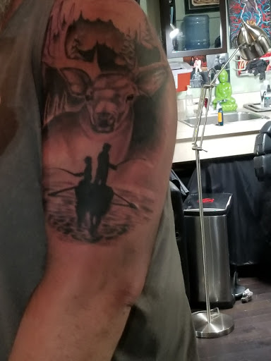 Explore hellraiser tattoo ideas, creative tattoo ideas in Centralia, available at Lucky No.3 Tattoo Company