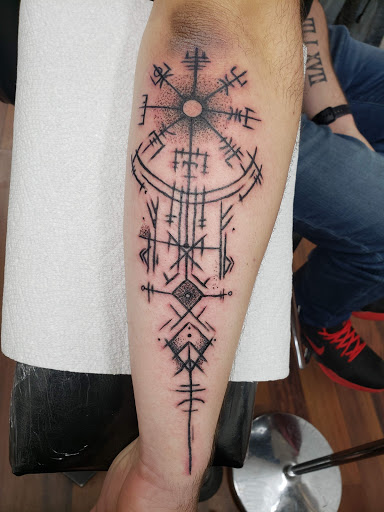Explore fifth element tattoo ideas, creative tattoo ideas in Cedar Springs, available at Americas Renegade Tattoo Society