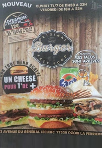 Hamburger du Restaurant de hamburgers L'original à Ozoir-la-Ferrière - n°6