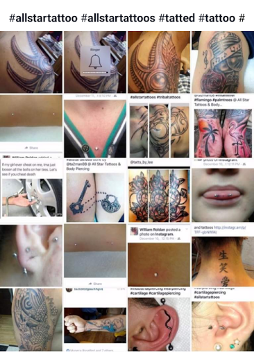 Explore single flower tattoo ideas, creative tattoo ideas in Hialeah, available at Allstar Tattoo & Body piercing