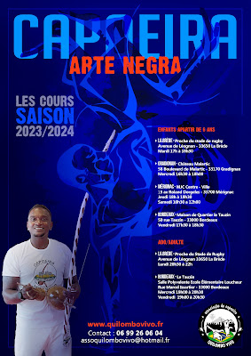 Cours de capoeira à Gradignan