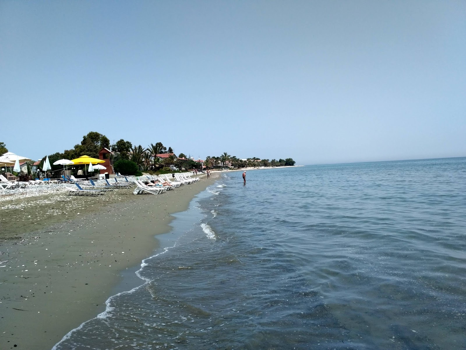 Φωτογραφία του Meneou beach με επίπεδο καθαριότητας πολύ καθαρό