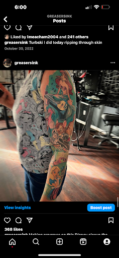 Explore quarter sleeve tattoo ideas women, creative tattoo ideas in Medina, available at Greasers Ink