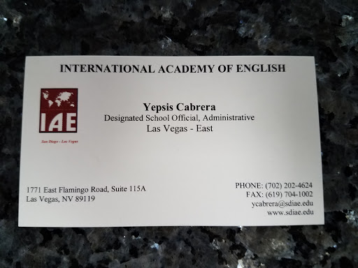 International Academy of English - Las Vegas East Campus