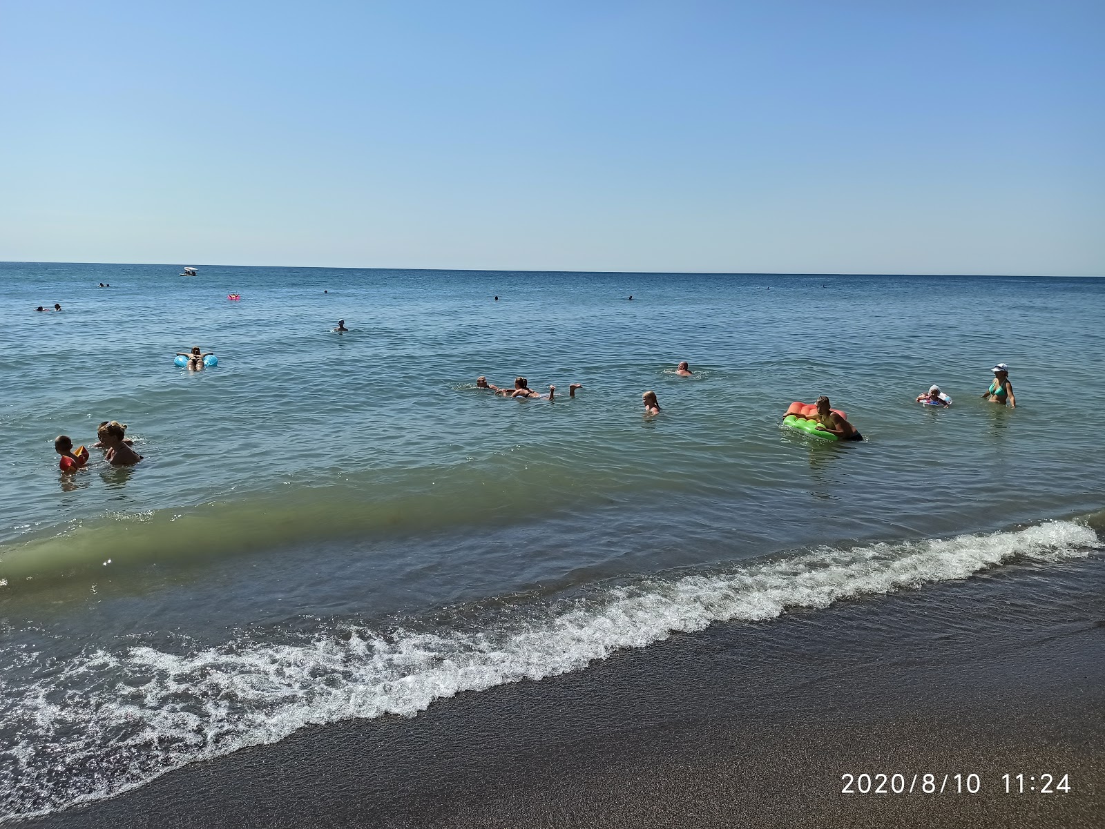 Photo of Morskoe beach with long straight shore