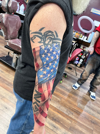 Explore fairy garden tattoo ideas, creative tattoo ideas in Clarksville, available at Dark Raine Tattoo