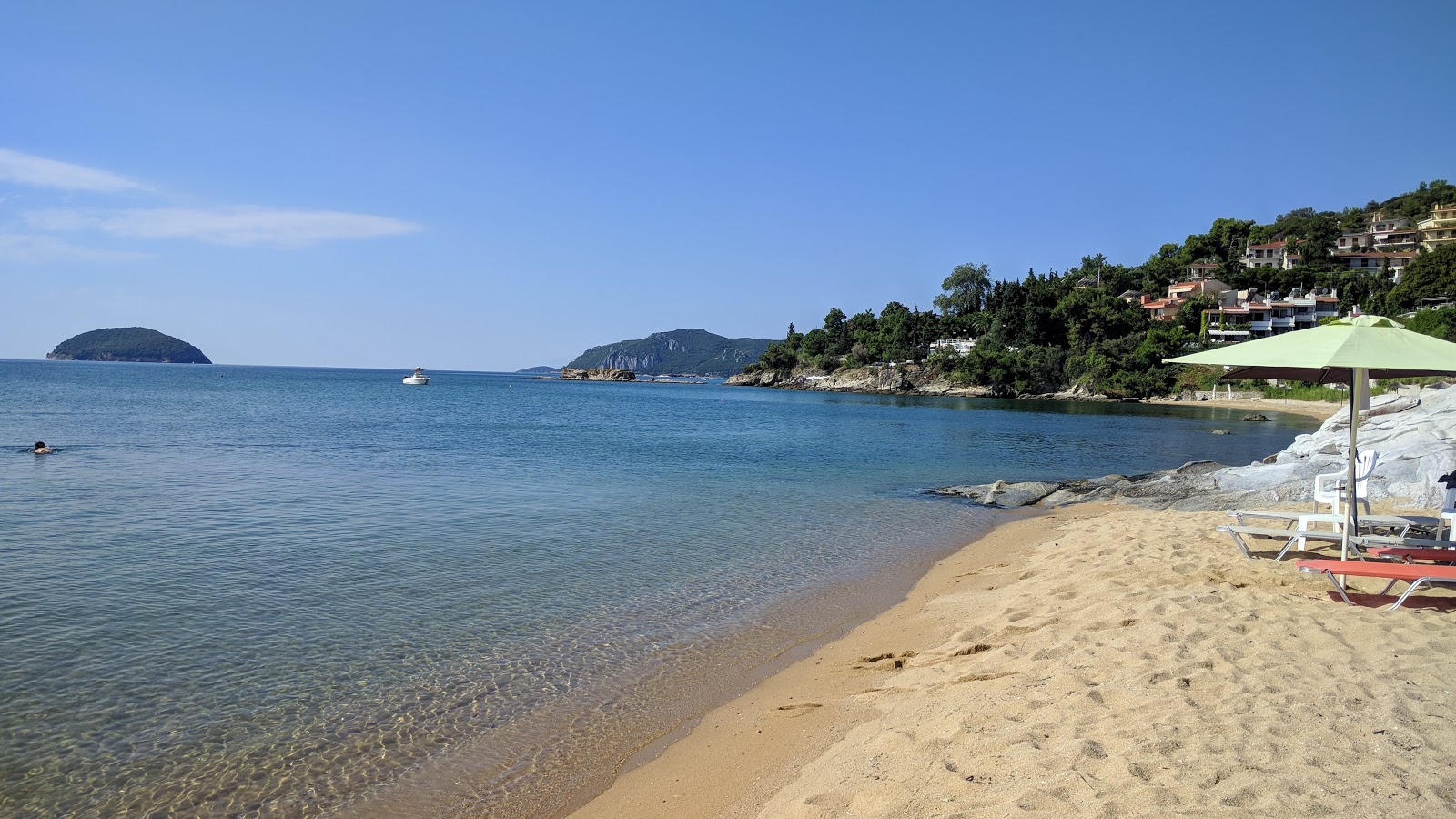 Foto di Tiho beach con una superficie del acqua cristallina