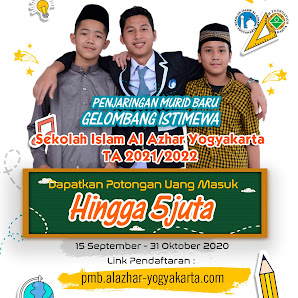 Oleh pemilik - Al Azhar Yogyakarta Islamic School (Kampus Monjali)