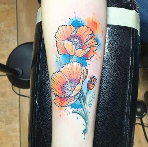 Explore car mechanic tattoo ideas, creative tattoo ideas in Baldwin, available at Salvation Tattoo