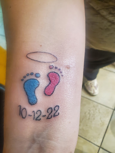 Explore feminine sleeve tattoo ideas, creative tattoo ideas in Las Cruces, available at Real INX Fine Art- Tattoo Piercing & Art Studio
