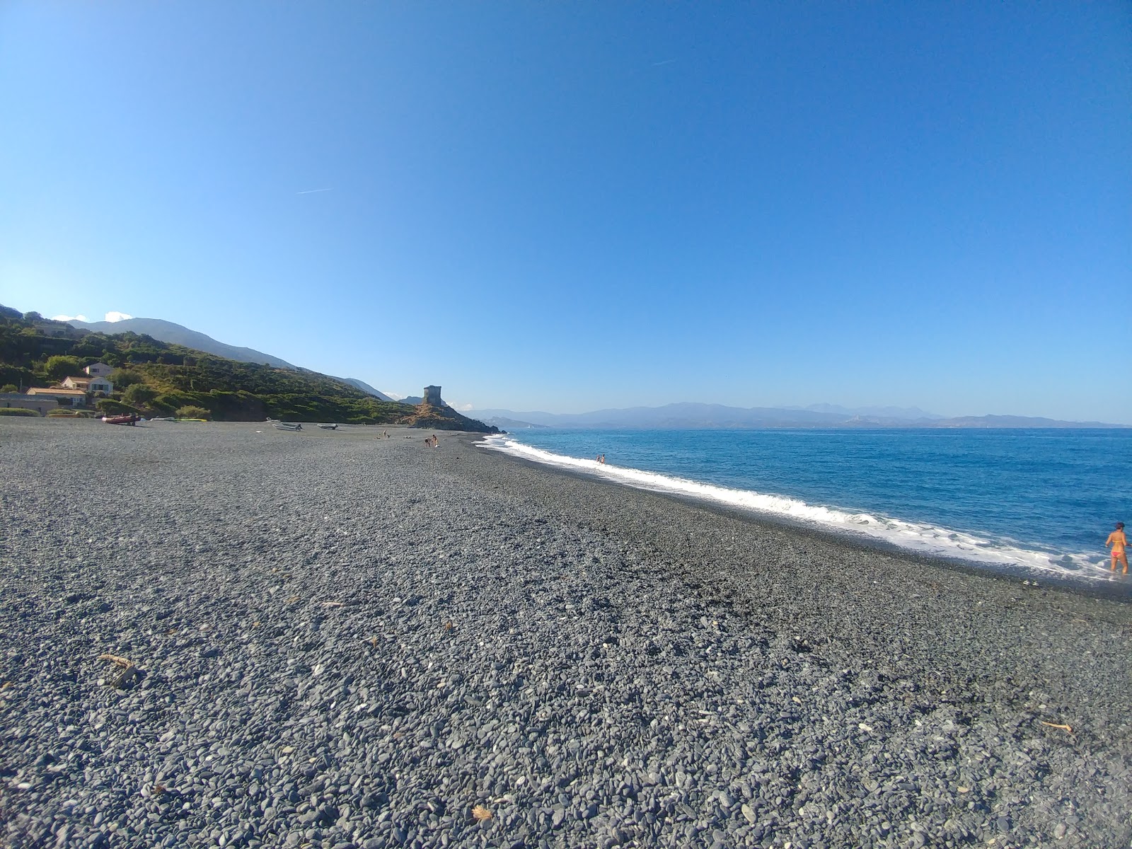 Foto van D'Albo beach met turquoise puur water oppervlakte