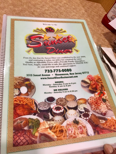 Restaurant «Sunset Diner», reviews and photos, 3315 Sunset Ave, Ocean Township, NJ 07712, USA