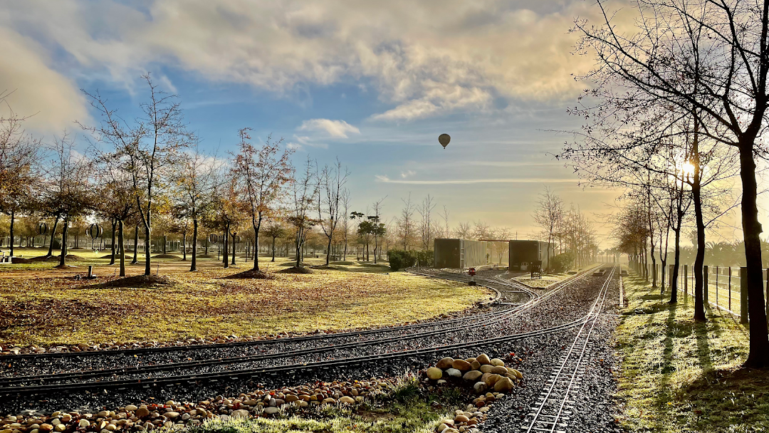 Winelands Light Railway in the city Stellenbosch