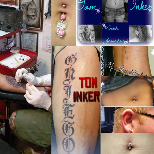Explore small moon tattoo ideas, creative tattoo ideas in Elko, available at Custom Tattoos and Body Piercing Studio