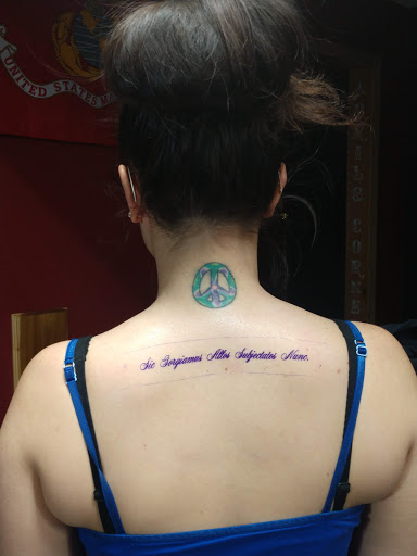 Explore skydive tattoo ideas, creative tattoo ideas in Rapid City, available at Convicted Designs Tattoo & Piercing