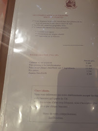 Restaurant chinois Restaurant La Grande Muraille à Strasbourg (le menu)