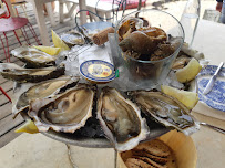 Plats et boissons du Restaurant La Cabane Réveleau, dégustation d'huîtres - Le Canon à Lège-Cap-Ferret - n°2