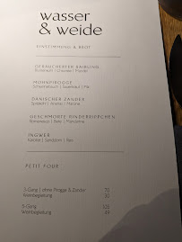 Restaurant Heiderand à Dresden menu