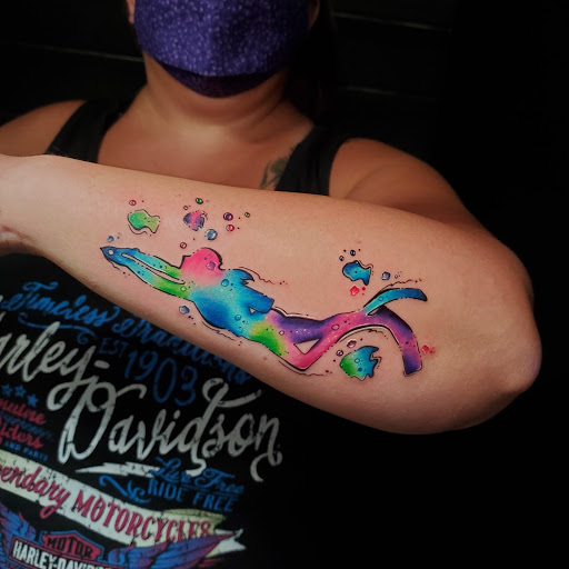Explore tattoo ideas for behind the ear, creative tattoo ideas in Stevens Point, available at International Ink Tattoos
