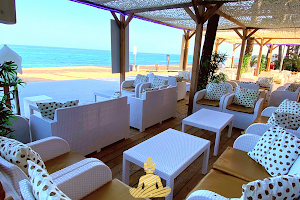 Buddha relax beach lounge image