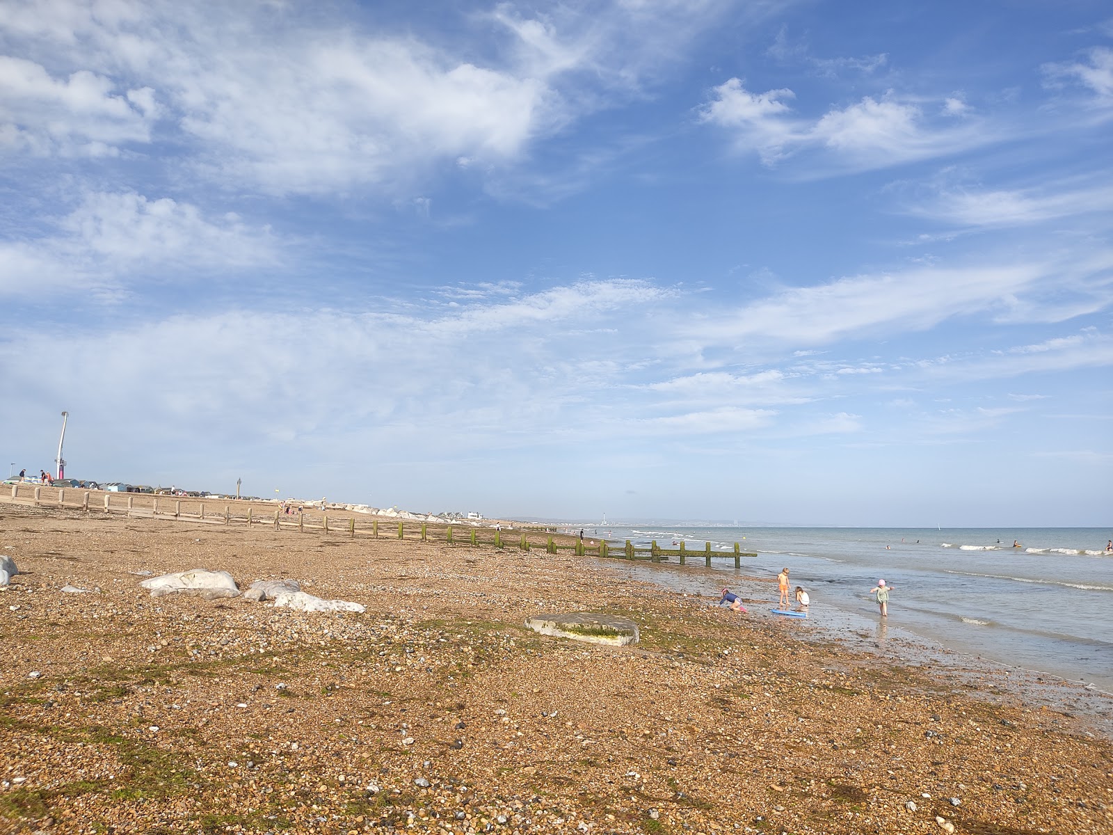 Foto van Lancing Strand met hoog niveau van netheid