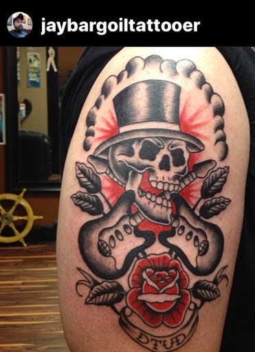 Explore random tattoo ideas for guys, creative tattoo ideas in Marietta, available at Lucky Draw Tattoos III