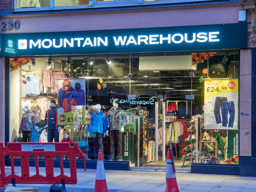 Mountain Warehouse Tottenham Court Road London