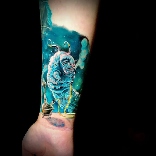 Explore egyptian goddess tattoo ideas, creative tattoo ideas in Arlington, available at Urbans Tattoo & Piercing Studio