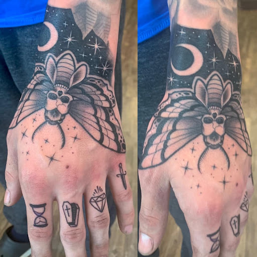 Explore skate tattoo ideas, creative tattoo ideas in Jonesboro, available at Gallery Of Ink Tattoo Shop