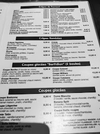 Ty Breiz Crêperie à Paris menu