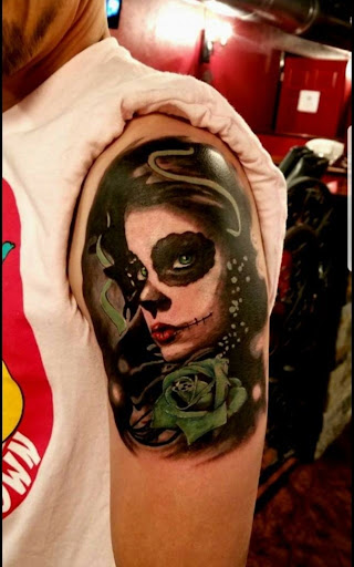 Explore japanese arm tattoo ideas, creative tattoo ideas in Abilene, available at Fear Factor Tattoos and Piercings