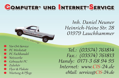 Computer- und Internet-Service Lauchhammer Heinrich-Heine-Straße 28, 01979 Lauchhammer, Deutschland