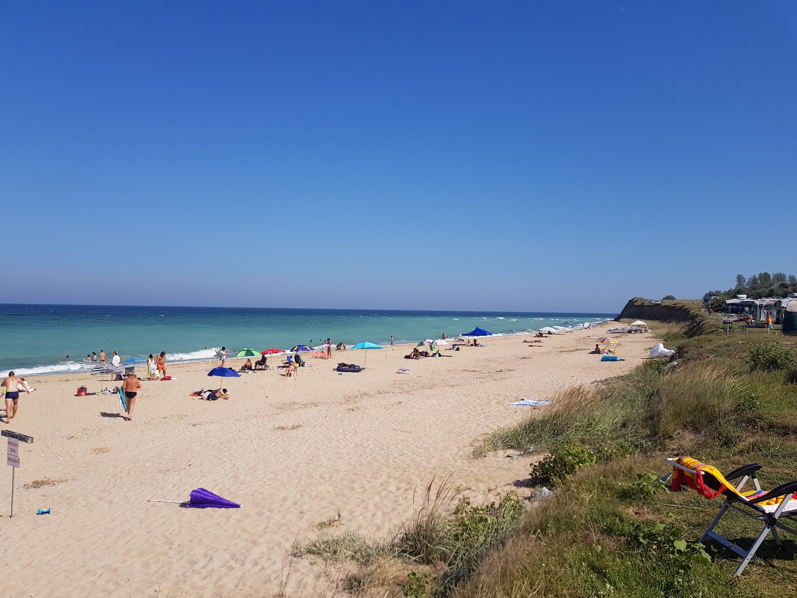 Photo de Krapets beach zone des équipements
