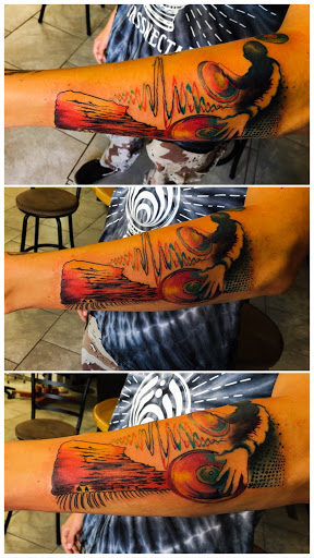Explore fire and ice tattoo ideas, creative tattoo ideas in Durango, available at Skin Incorporated Tattoo and Body Piercing