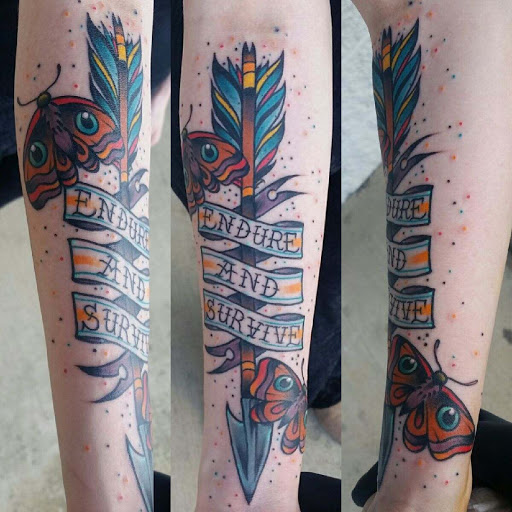 Explore gothic hand tattoo ideas, creative tattoo ideas in Elizabethton, available at Pioneer Tattoo Company