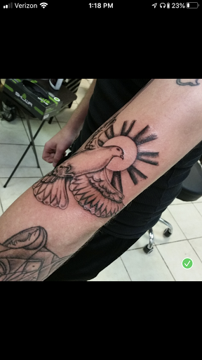 Explore lover tattoo ideas, creative tattoo ideas in Centre, available at Leftys