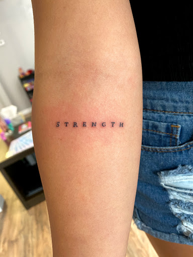 Explore spine tattoo ideas, creative tattoo ideas in Sound Beach, available at Fine Line Willy Tattoo