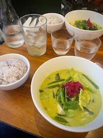 Curry vert thai du Restaurant végétalien kapunka vegan - cantine thaï sans gluten à Paris - n°16