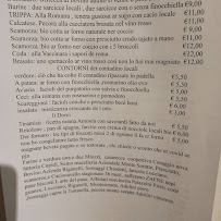 Carte du La Piazzetta Via San Giovanni 47 à Calcata Vecchia