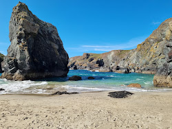 Foto von Kynance Cove und seine wunderschöne Landschaft